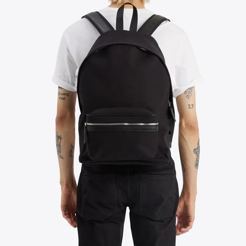 Signature Backpack - Black Canvas sold by from the first