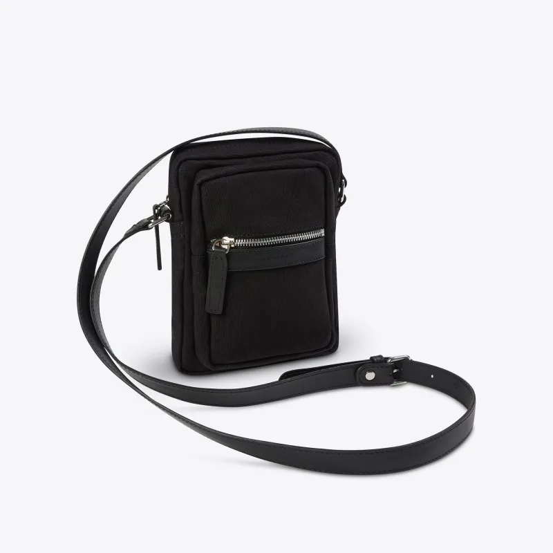 Signature Side Bag - Black Canvas sold by from the first