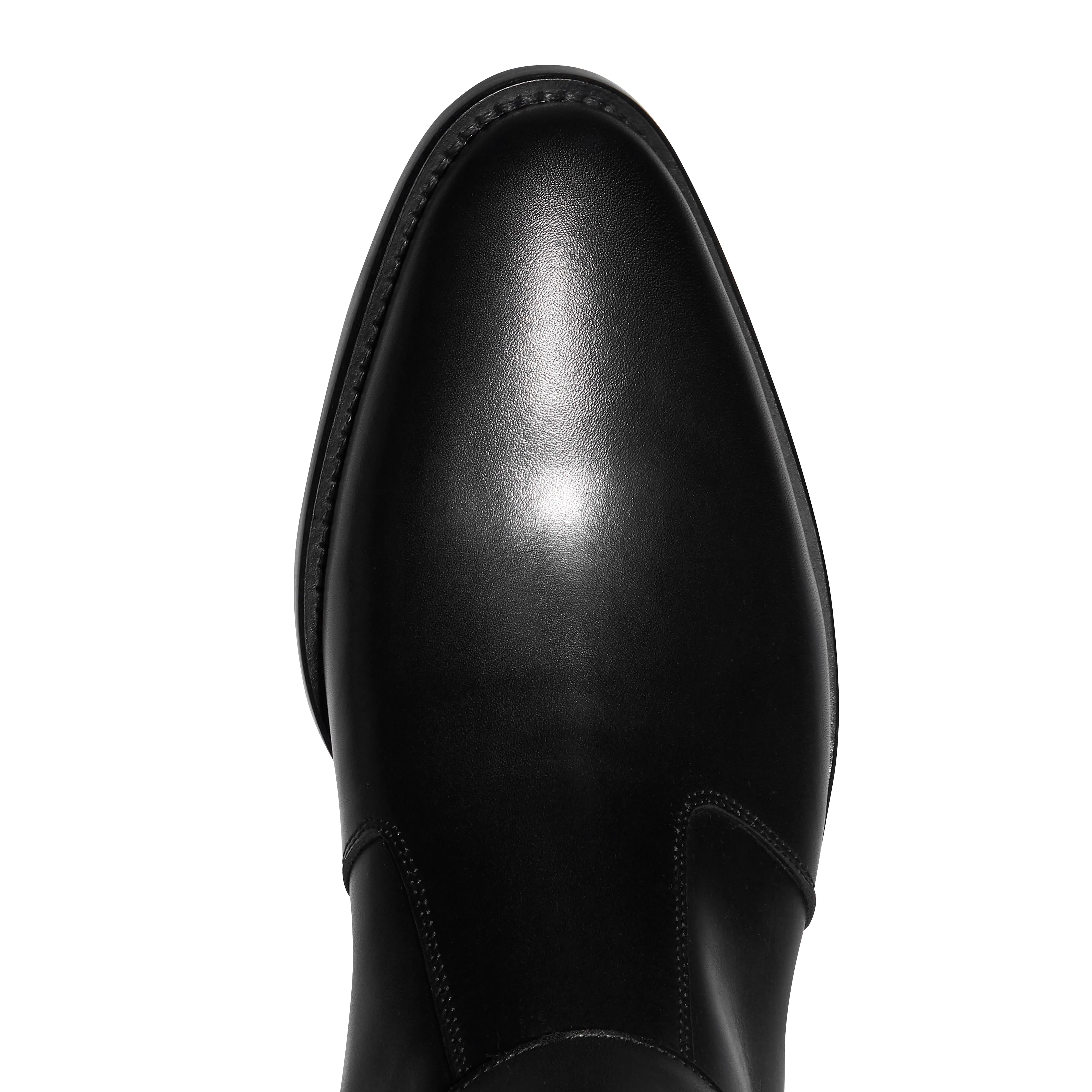 Enzo 40mm Harness Zip Boot - Black Leather sold by from the first product image thumbnail 5