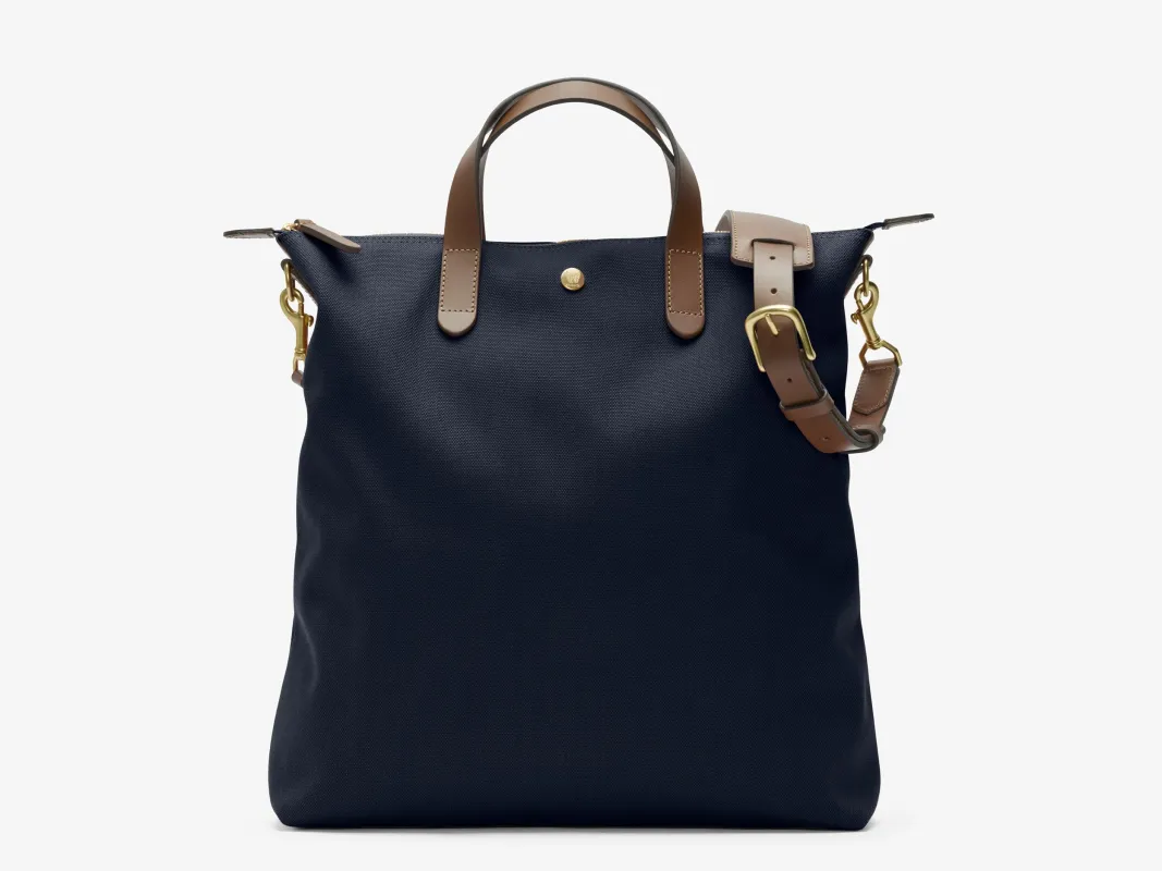 M/S Shopper - Deep Sea Blue/Cuoio made by Mismo