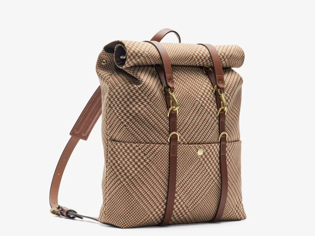 M/S Backpack - A Lovely Land/Cuoio made by Mismo