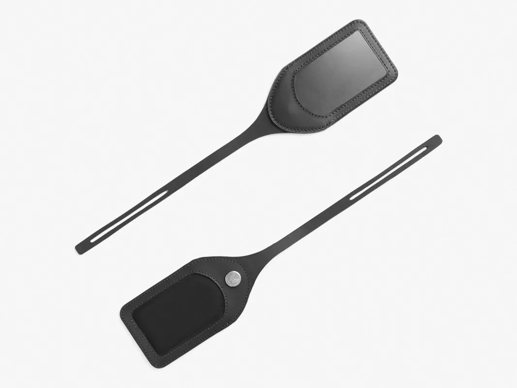 M/S Luggage Tag - Eclipse Black/Black made by Mismo