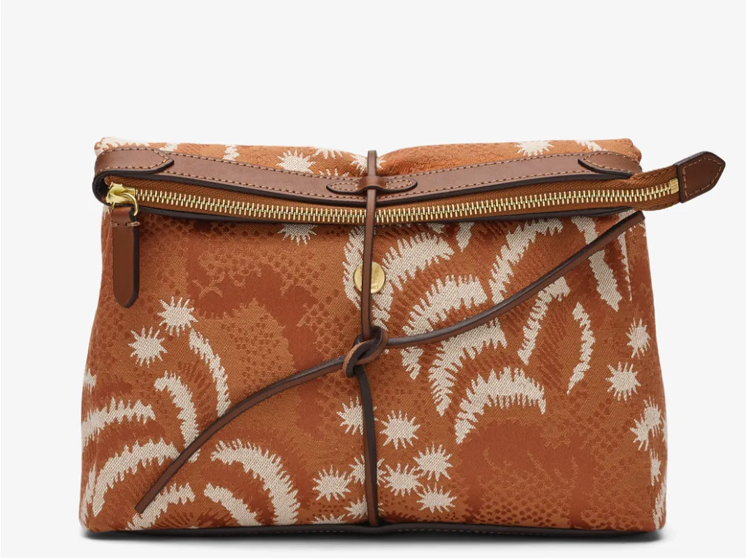 M/S Carry - Palm Jacquard/Cuoio made by Mismo