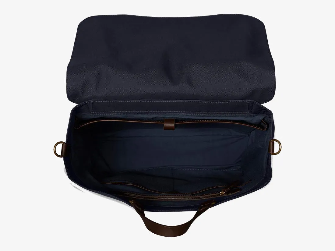 M/S Satchel – Navy/Dark Brown sold by Mismo product image thumbnail 5