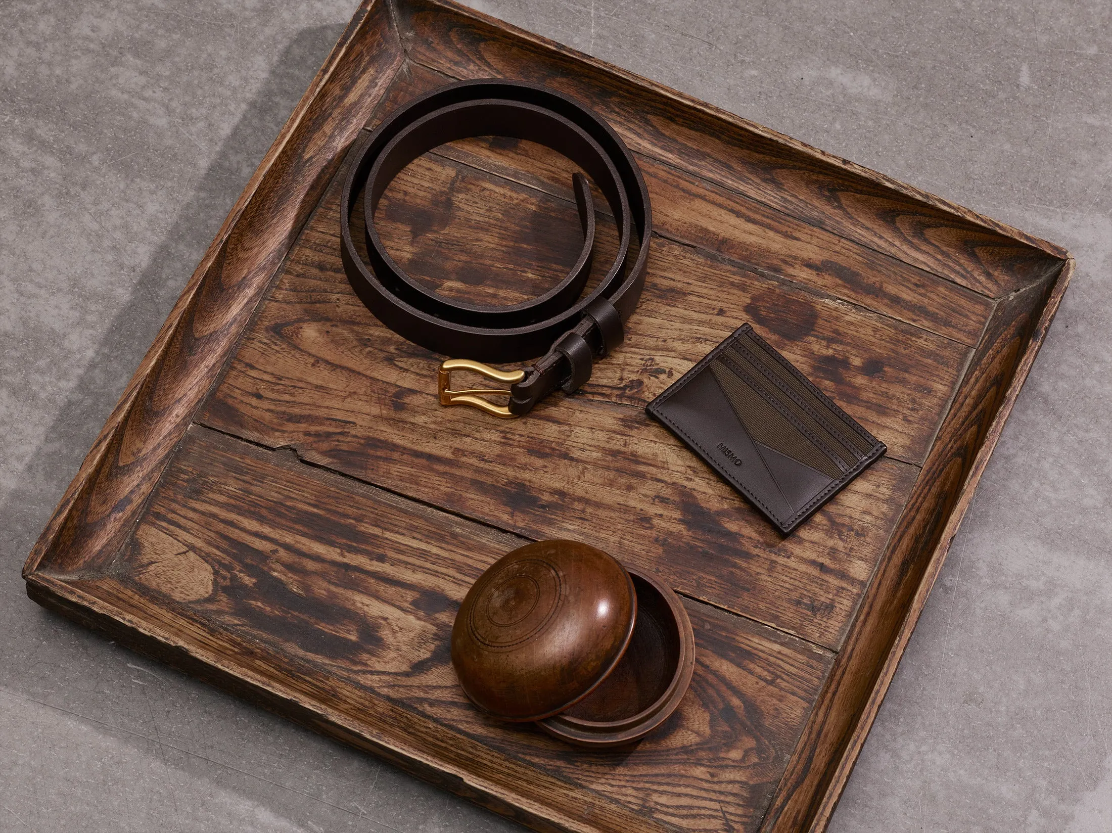 Classic belt - Tabac sold by Mismo product image thumbnail 4