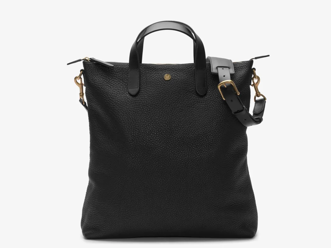 Shopper, Leather - Black/Black made by Mismo