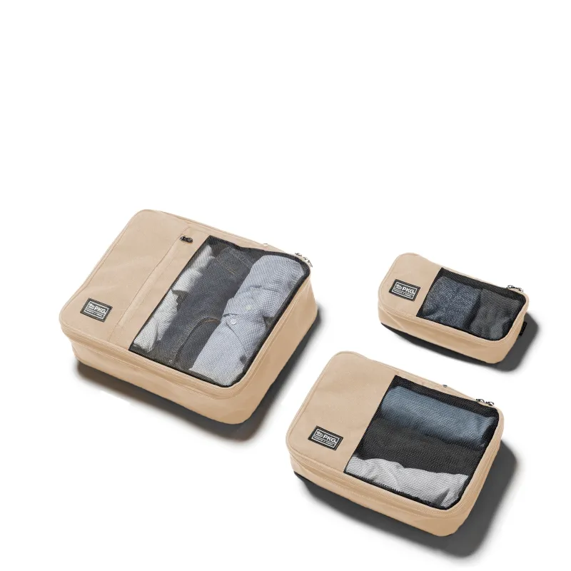 PKG UNION Compression packing cubes - 3 pack made by PKG