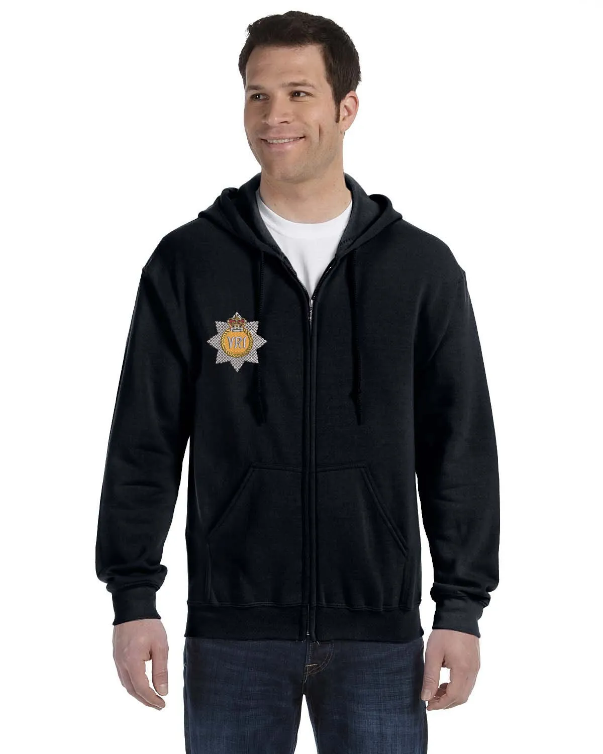 50/50 Full-Zip Hooded Sweatshirt (Heavy Blend 8 oz) sold by CPGear Tactical product image thumbnail 2