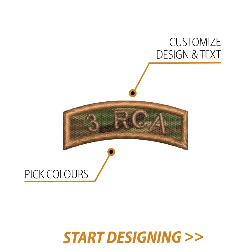 Create Your Own Scroll Patch (0.8 x 2" Style B) made by CPGear Tactical