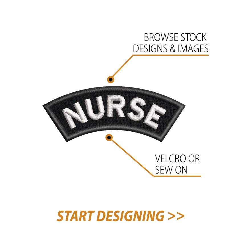 Create Your Own Scroll Patch (1.30 x 3.25" Style C) made by CPGear Tactical