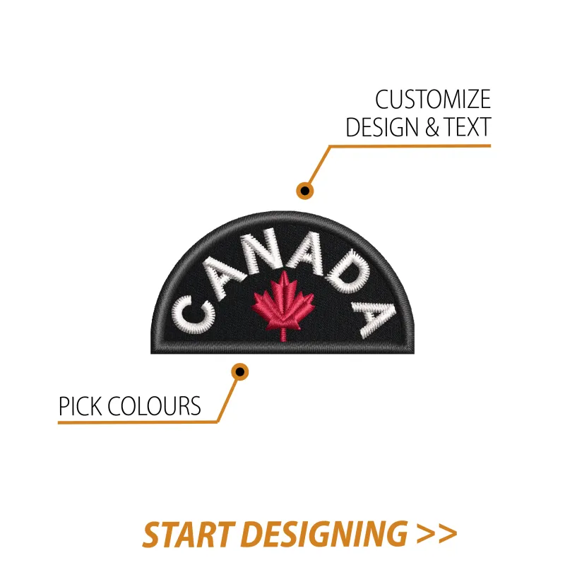Create Your Own Patch (1 x 1.9" Semi Circle) made by CPGear Tactical