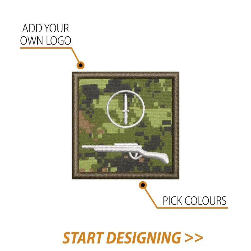 Create Your Own Patch (2" Square) made by CPGear Tactical