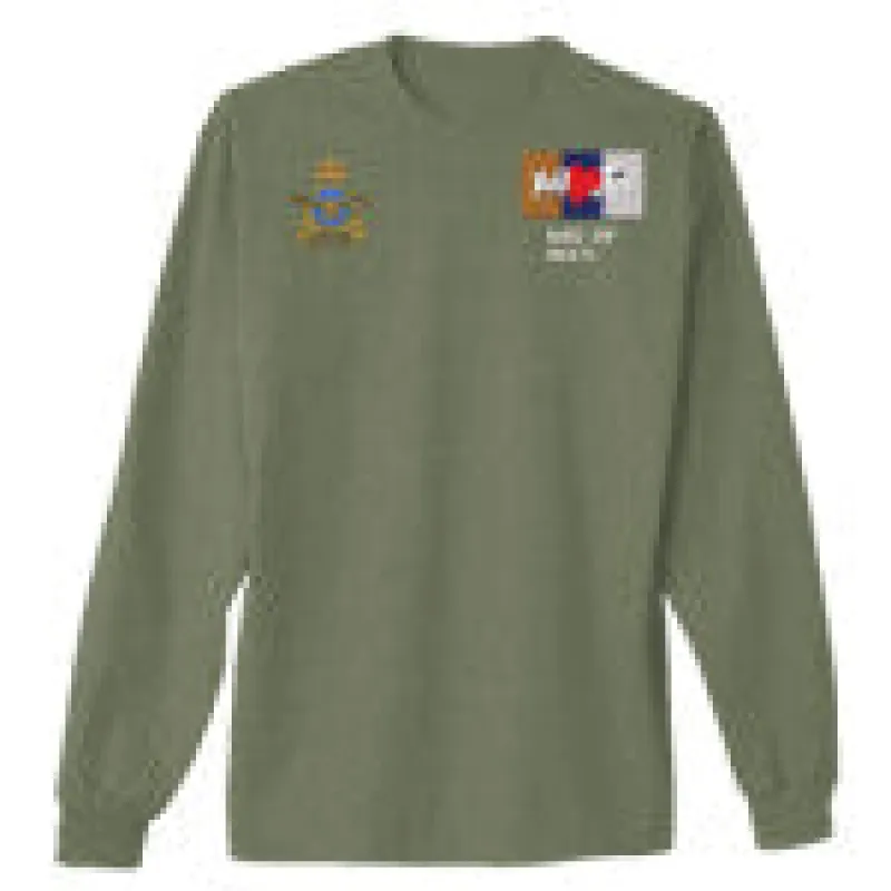 (DN) Gildan Adult Ultra Cotton Long-Sleeve T-Shirt made by CPGear Tactical