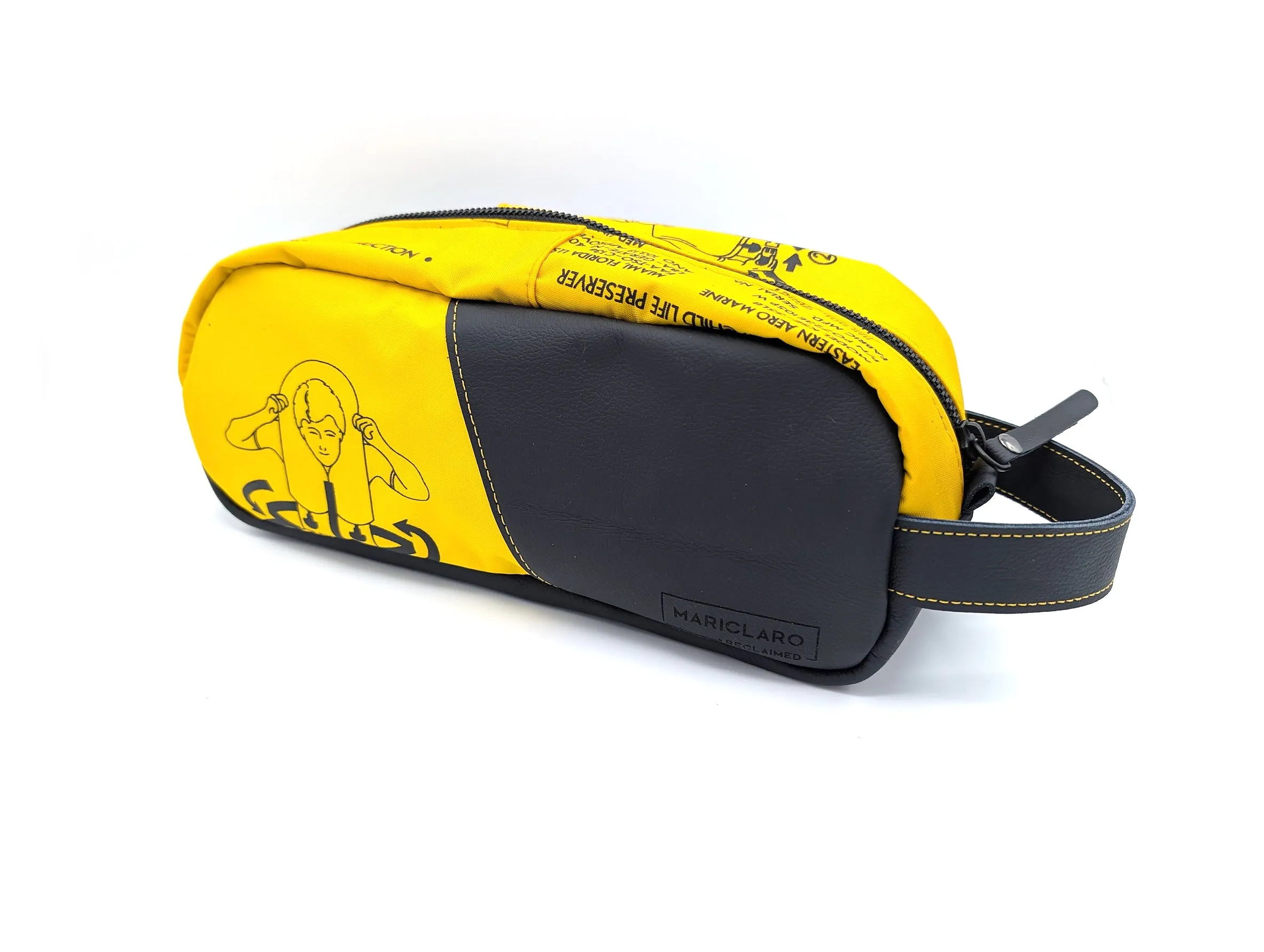 Mariclaro Toiletry bag - Aircraft Life Jacket sold by Mariclaro