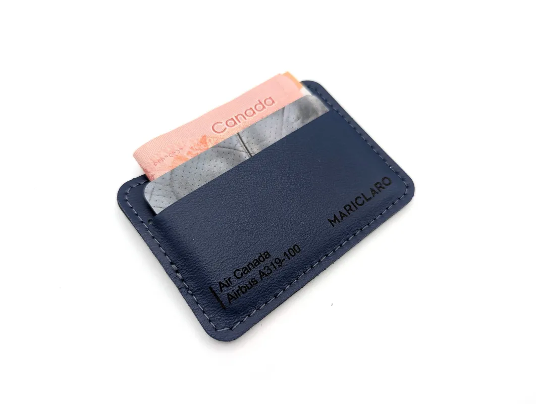 Mini Wallet / Cardholder - Air Canada Airbus 319 made by Mariclaro