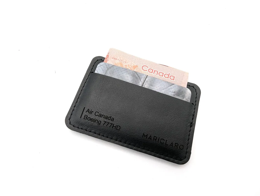 Mini Wallet / Cardholder - Air Canada Boeing 777 made by Mariclaro