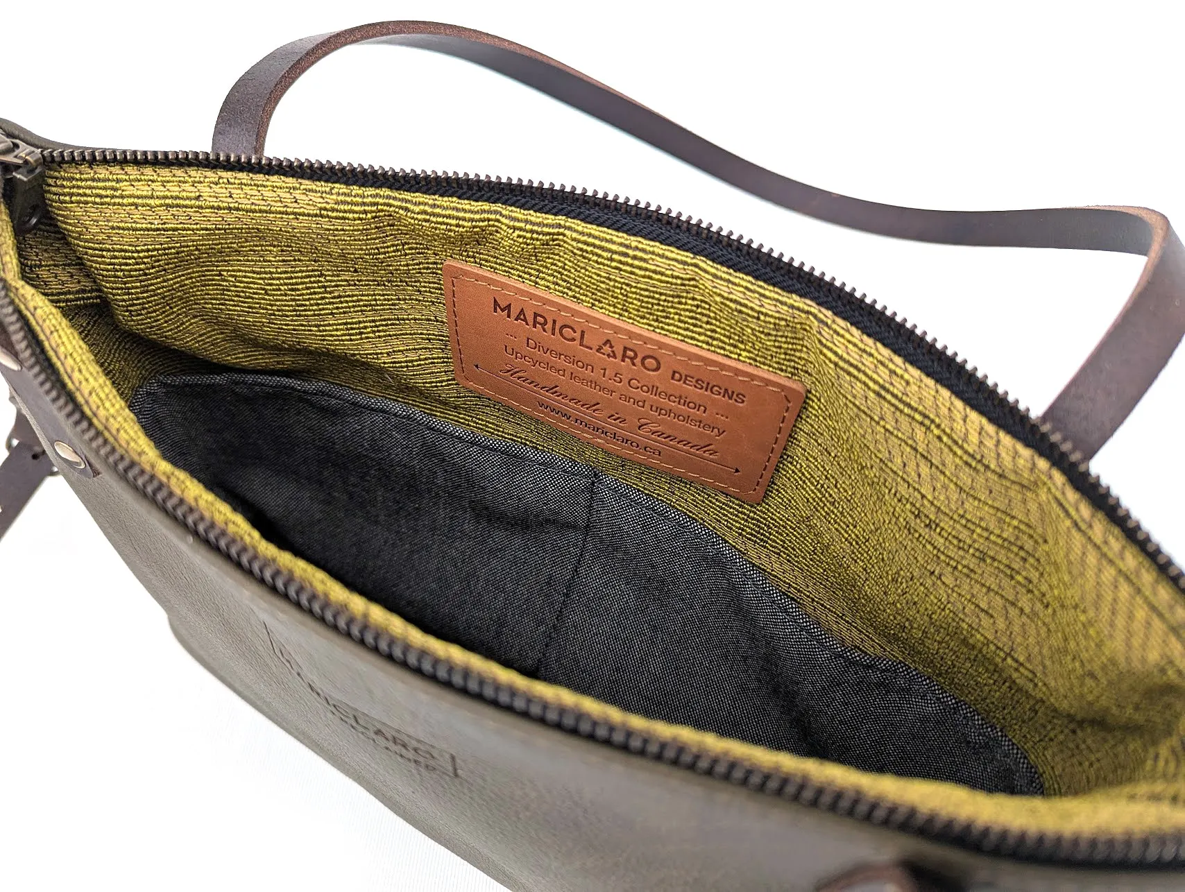 Mariclaro VIE+ Purse - Green Leather sold by Mariclaro product image thumbnail 4