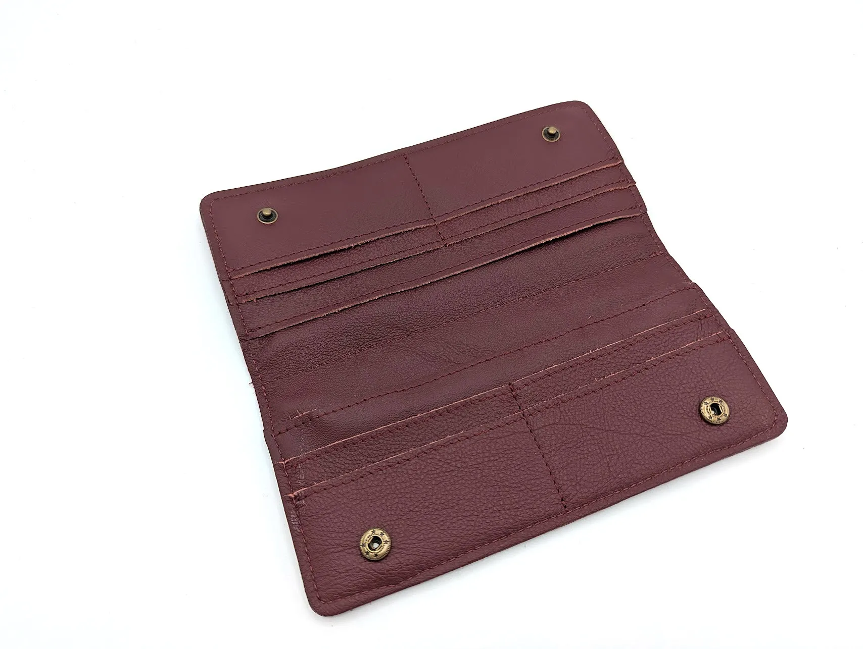 Mariclaro Long Wallet - Burgundy sold by Mariclaro product image thumbnail 4