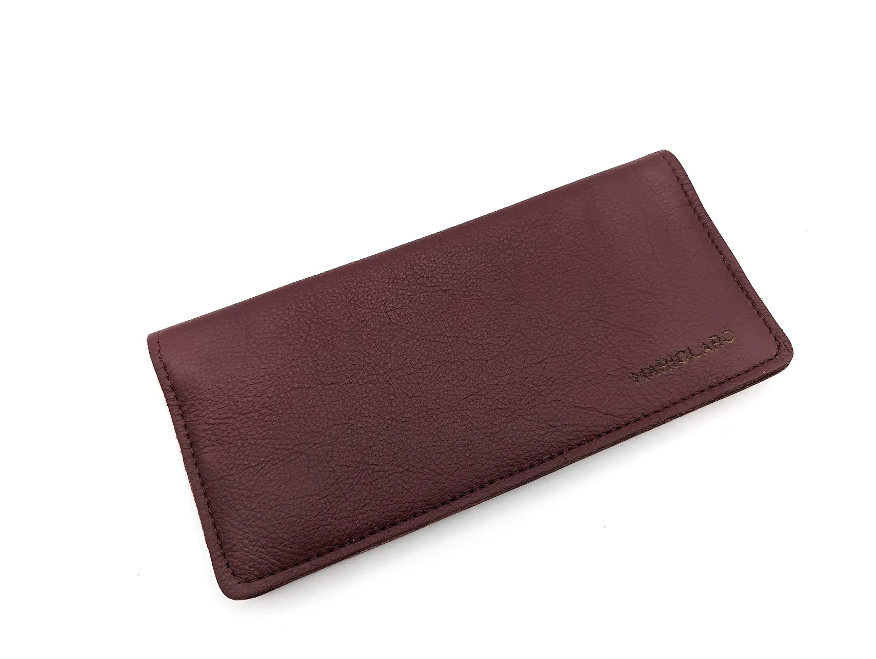 Mariclaro Long Wallet - Burgundy sold by Mariclaro