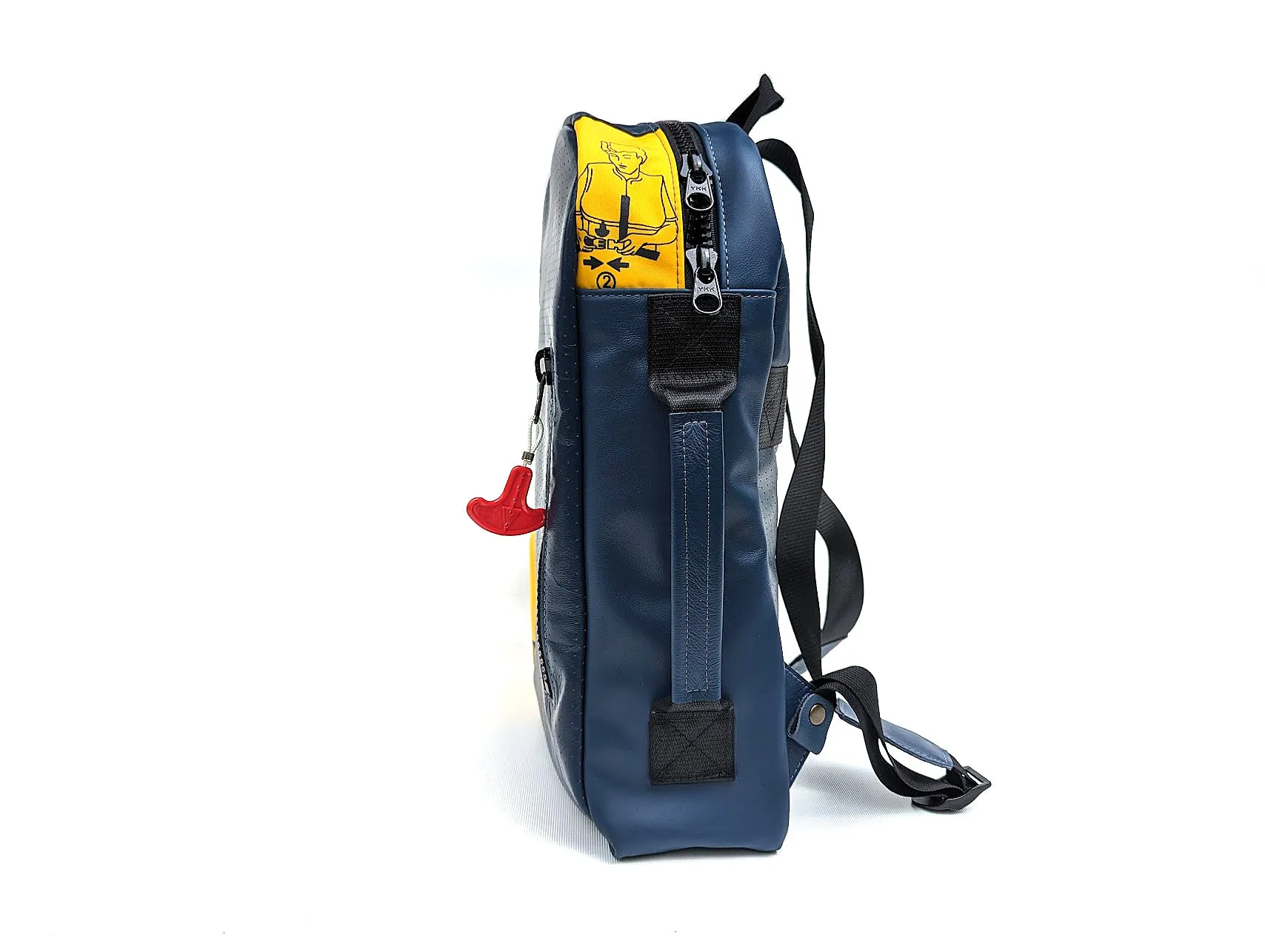 Satellite Backpack 15" - Airbus 319 / Life Jacket sold by Mariclaro product image thumbnail 3