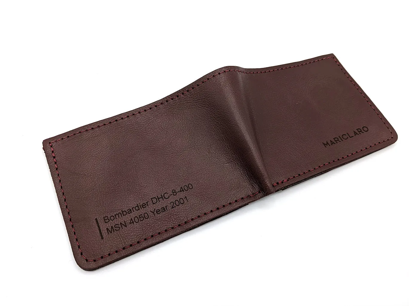 Mariclaro Billfold - Bombardier DHC-8-400 sold by Mariclaro product image thumbnail 3