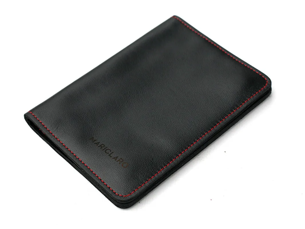 Mariclaro Passport Holder - Air Canada 777HD / Red Stitch made by Mariclaro