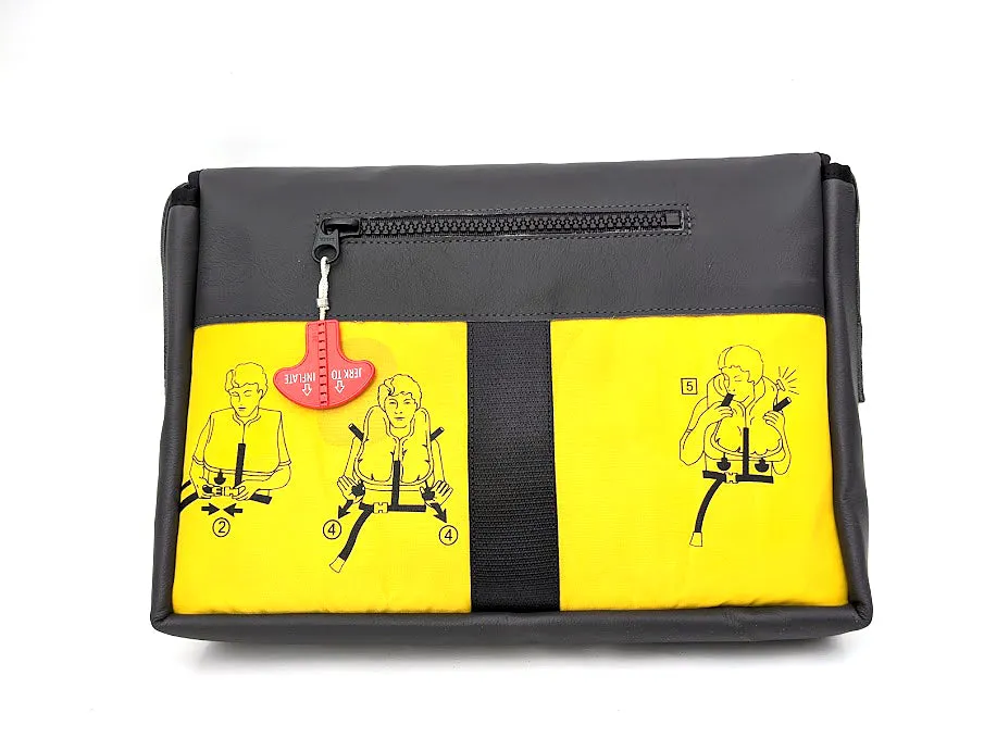 Mariclaro Laptop / Messenger Bag - Aircraft Life Jacket sold by Mariclaro product image thumbnail 3