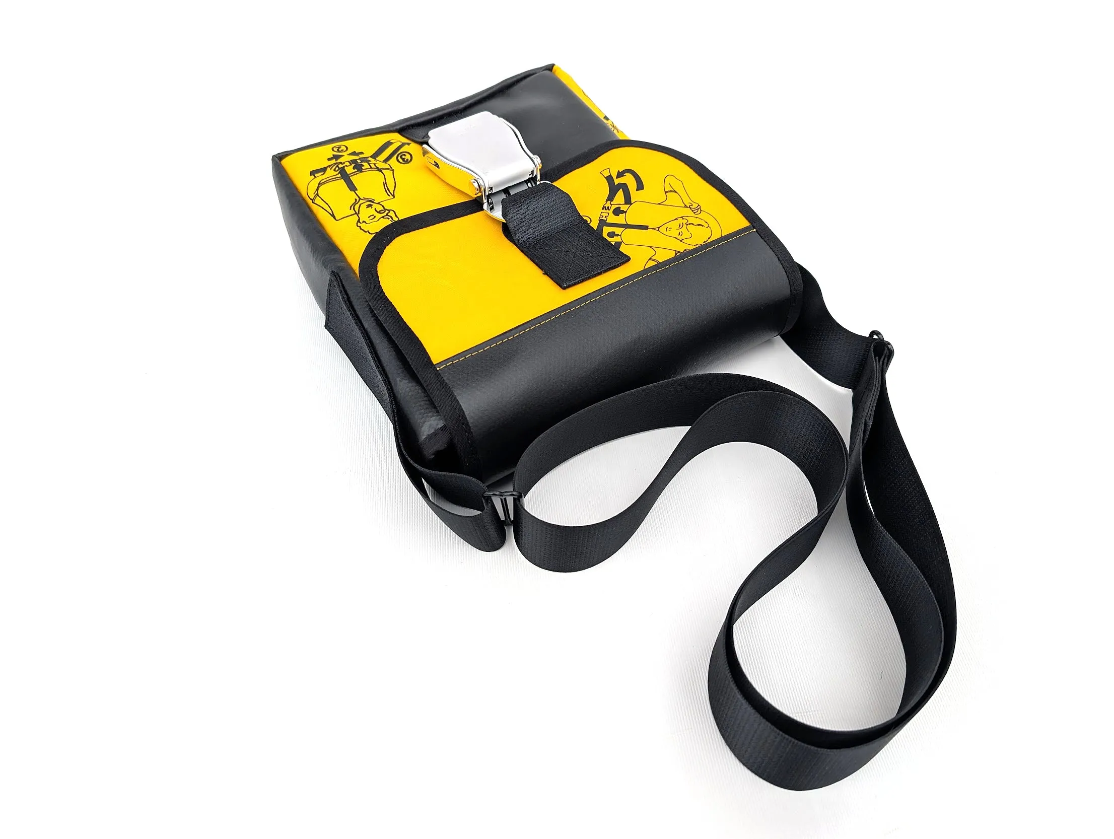 Mariclaro Mini Messenger Bag - Aircraft Life Vests sold by Mariclaro product image thumbnail 4