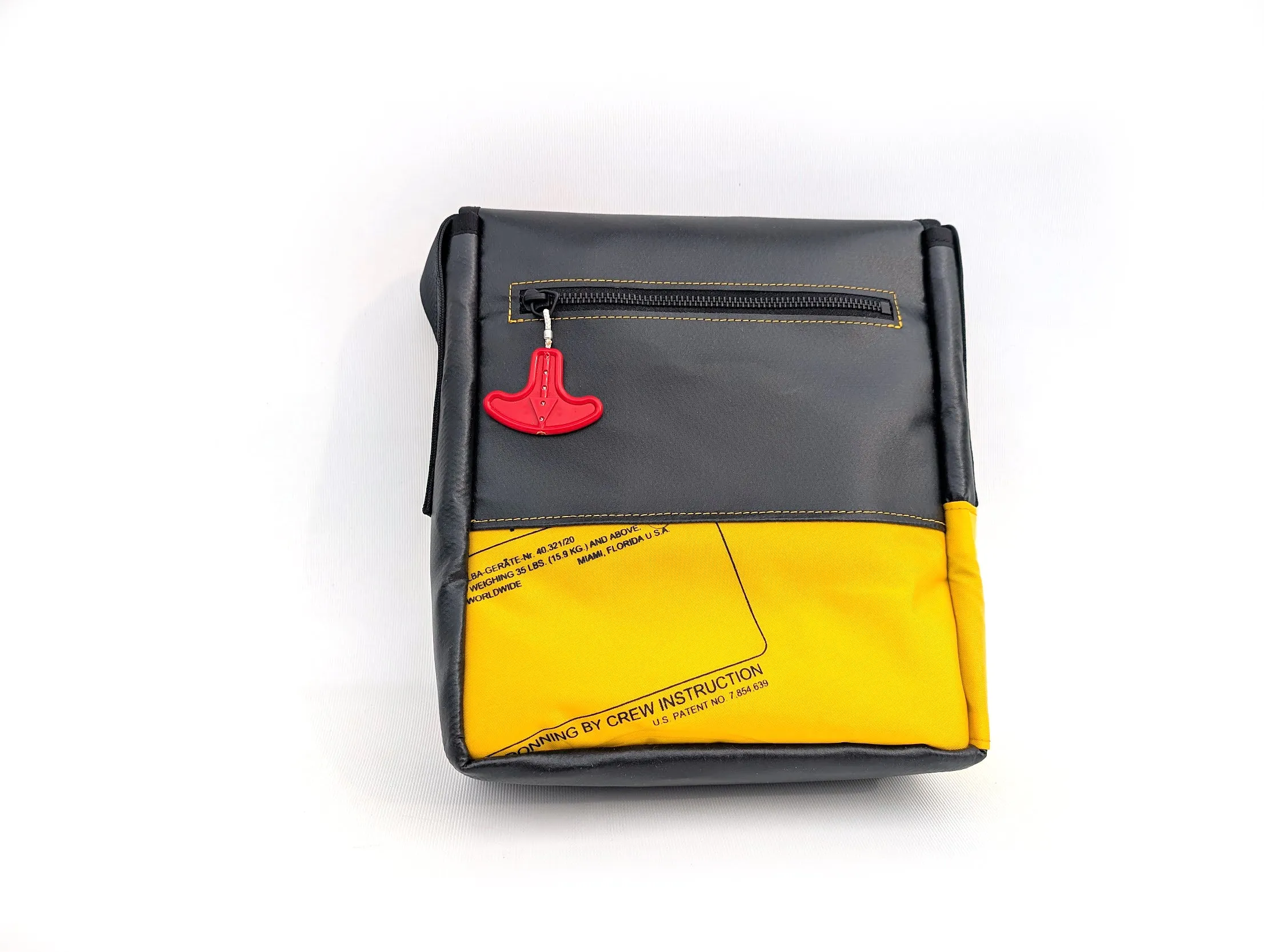 Mariclaro Mini Messenger Bag - Aircraft Life Vests sold by Mariclaro product image thumbnail 3