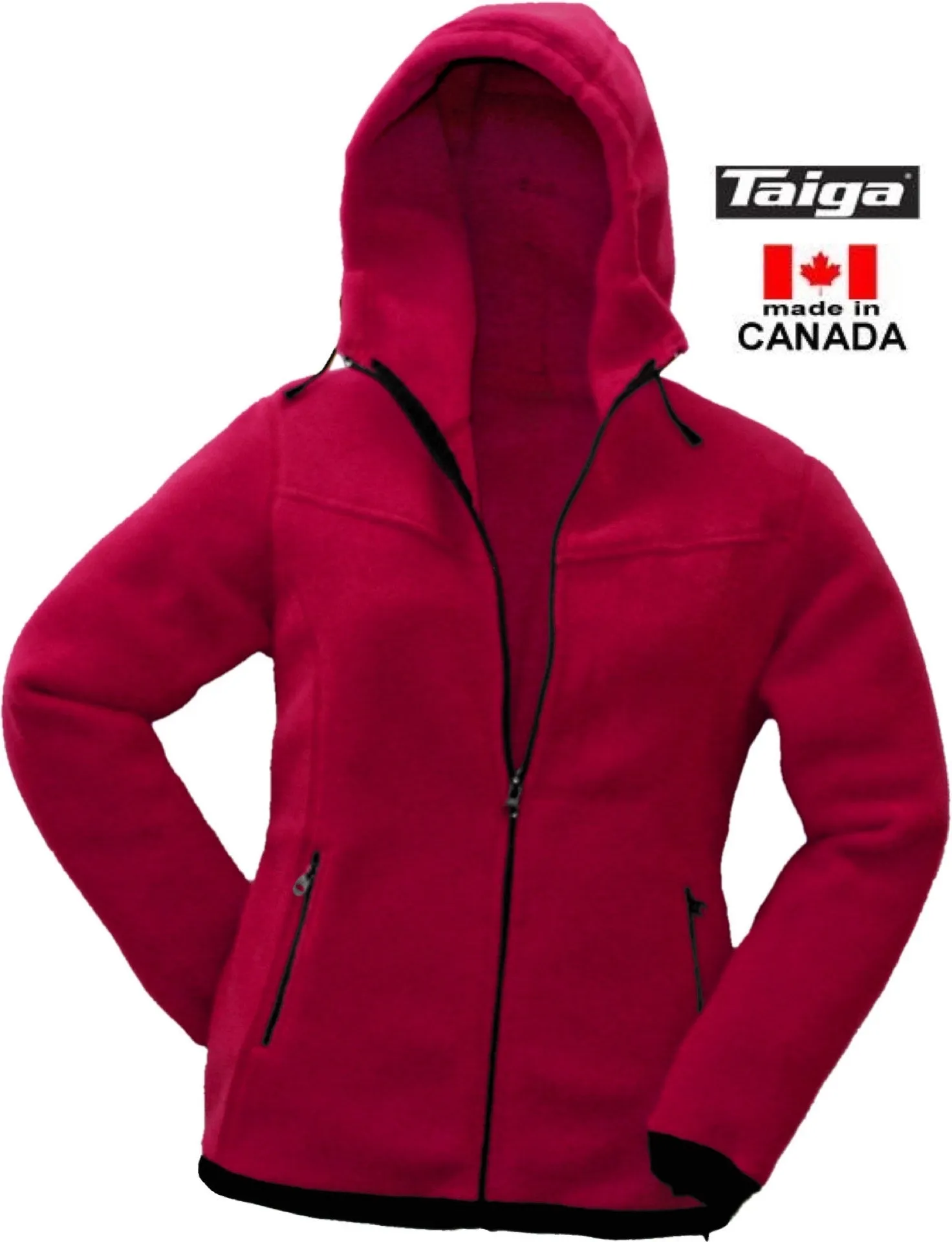 ThermoFleece-350 Hooded Jacket, (Women's) sold by Taiga Works