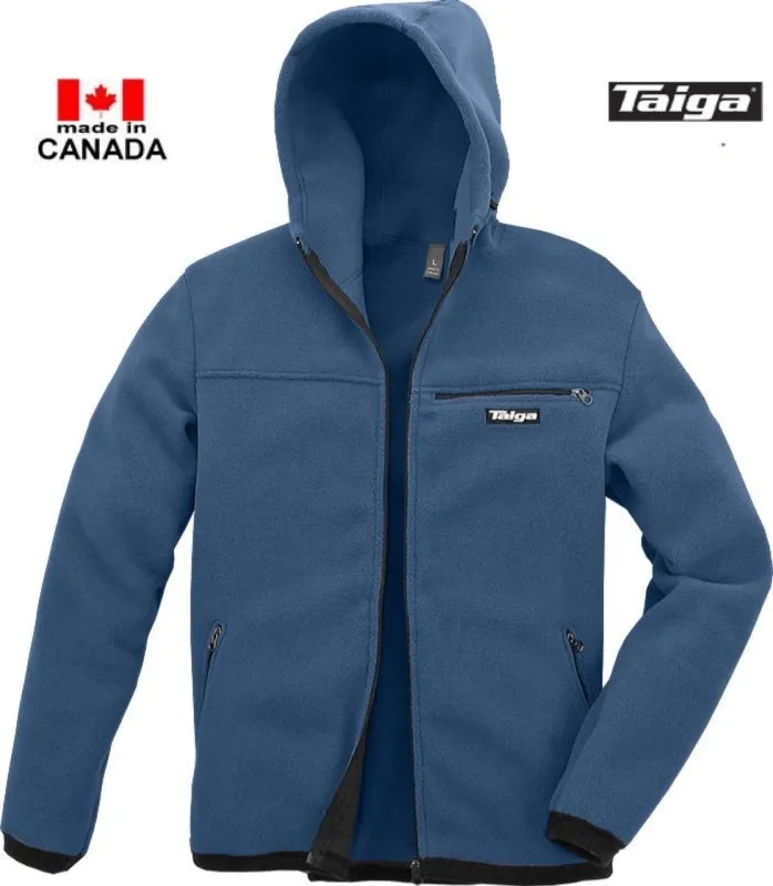 ThermoFleece-350 Hooded Jacket (Men's) made by Taiga Works