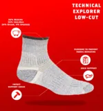 J.B.FIELD'S - 4 Seasons Technical Explorer Socks-Quarter sold by Taiga Works product image thumbnail 3