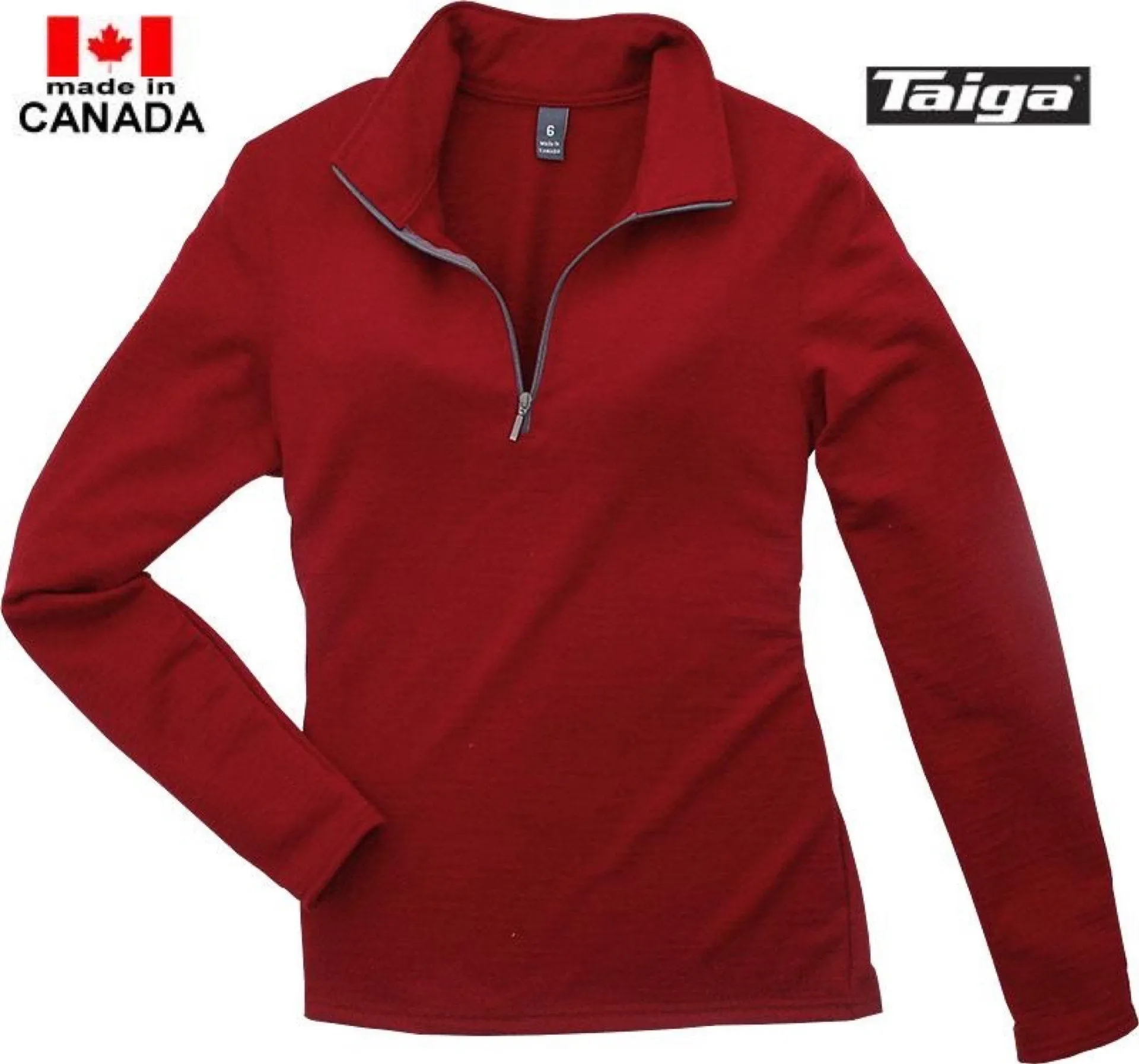 Merino-260 Zip Shirt (Women's) sold by Taiga Works