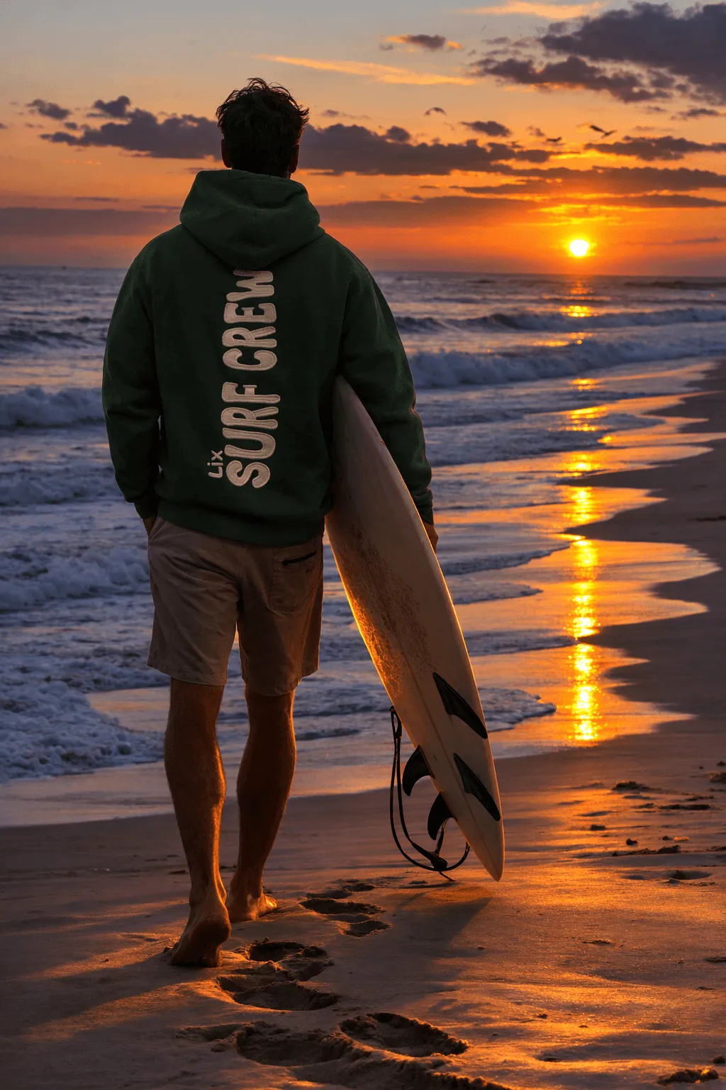 Bundle Hoodie Surf Crew sold by LIX DESIGN product image thumbnail 2