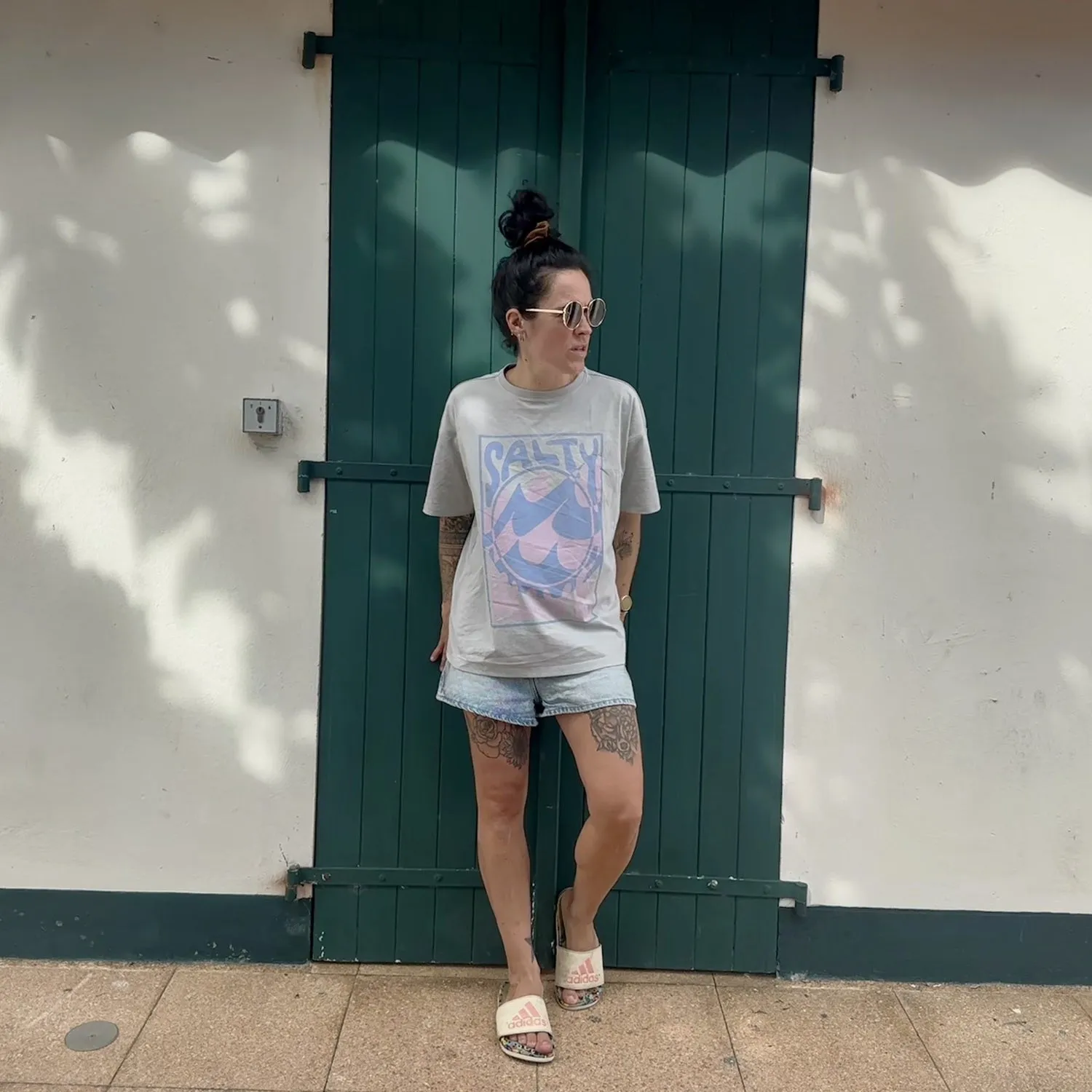 T-shirt Oversize Salty Wave sold by LIX DESIGN product image thumbnail 3