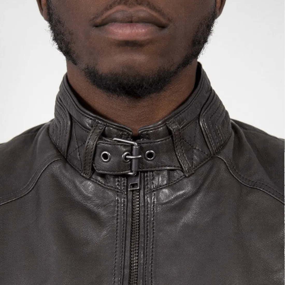 Robbie Leather Jacket - Brown sold by Hides Leather product image thumbnail 4