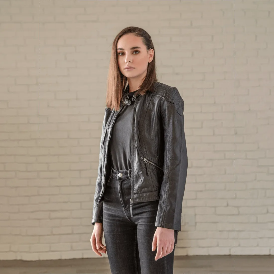 Stacey Leather Jacket sold by Hides Leather product image thumbnail 4