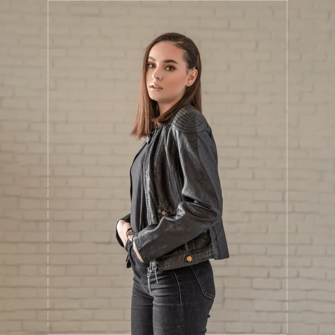 Stacey Leather Jacket sold by Hides Leather product image thumbnail 5