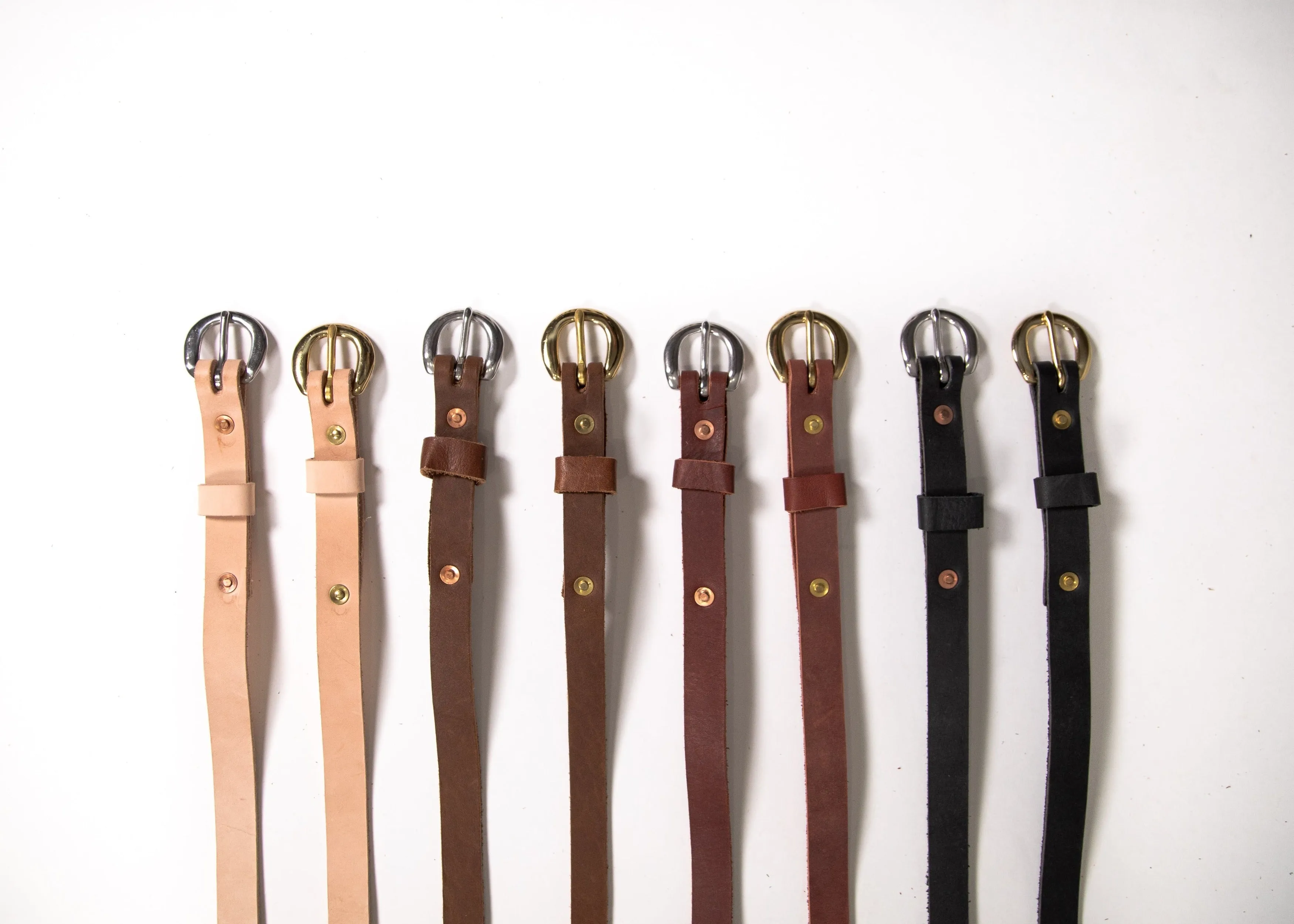 Anna Mae Slim Belt - Wholesale sold by Earth + Hide
