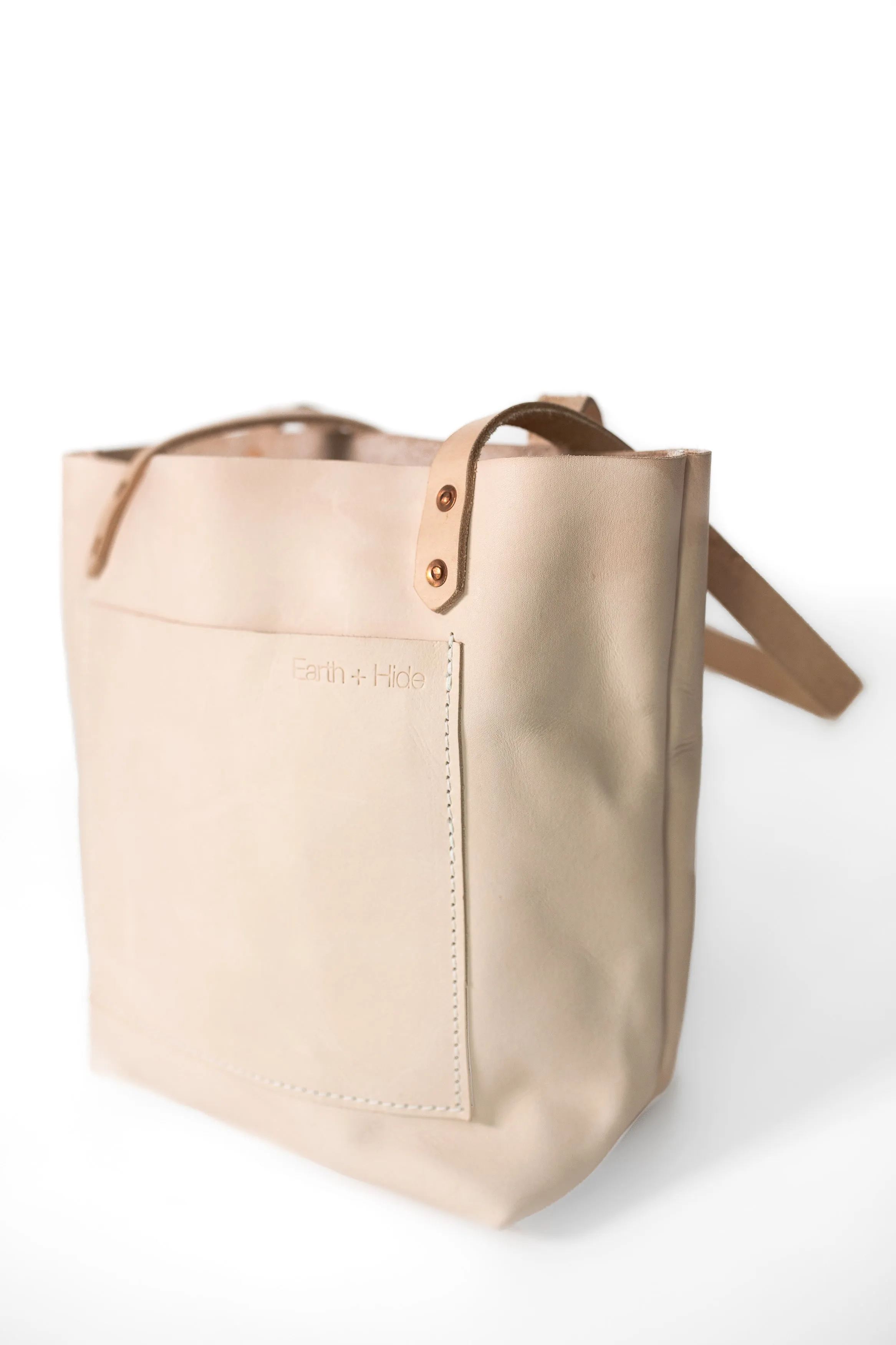 Natural Amy Tote sold by Earth + Hide product image thumbnail 4