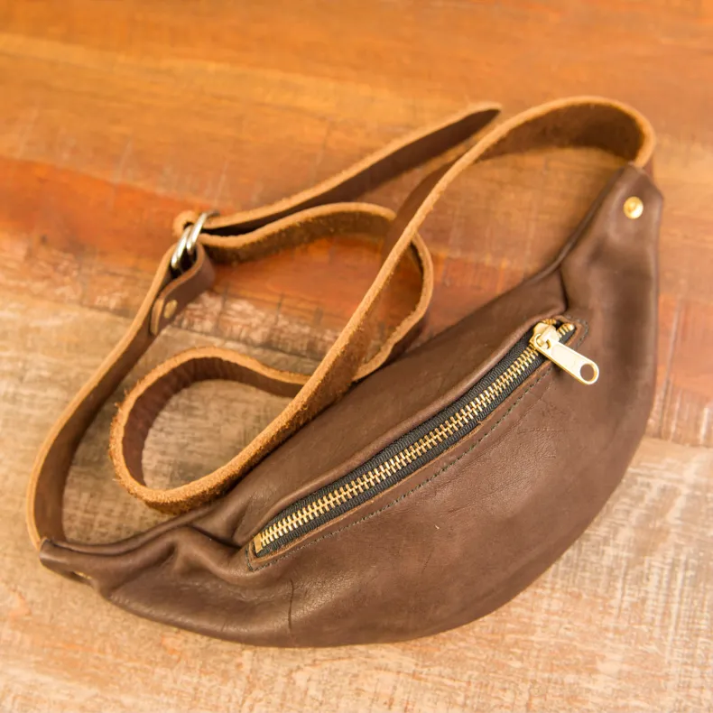 Bison Ryan Fanny Pack sold by Earth + Hide
