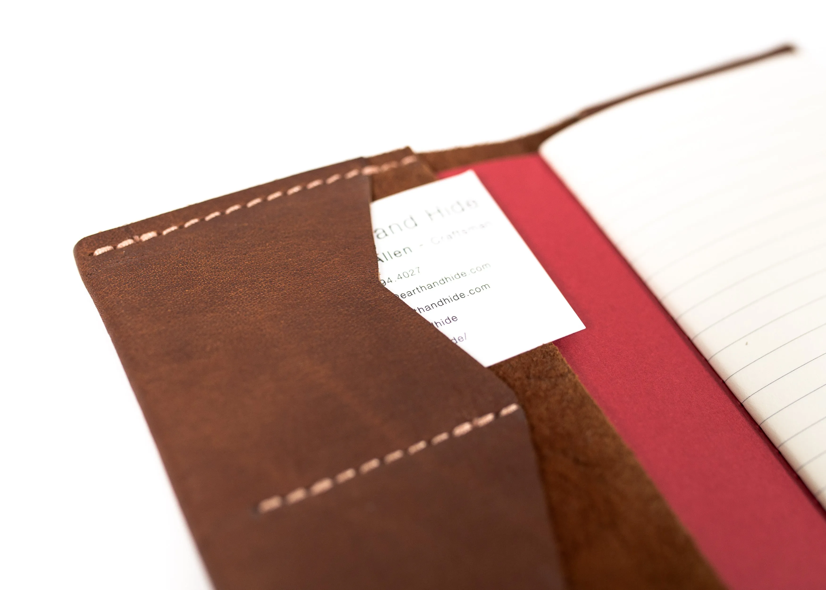 Joseph Field Notes/Passport Wallet sold by Earth + Hide product image thumbnail 3