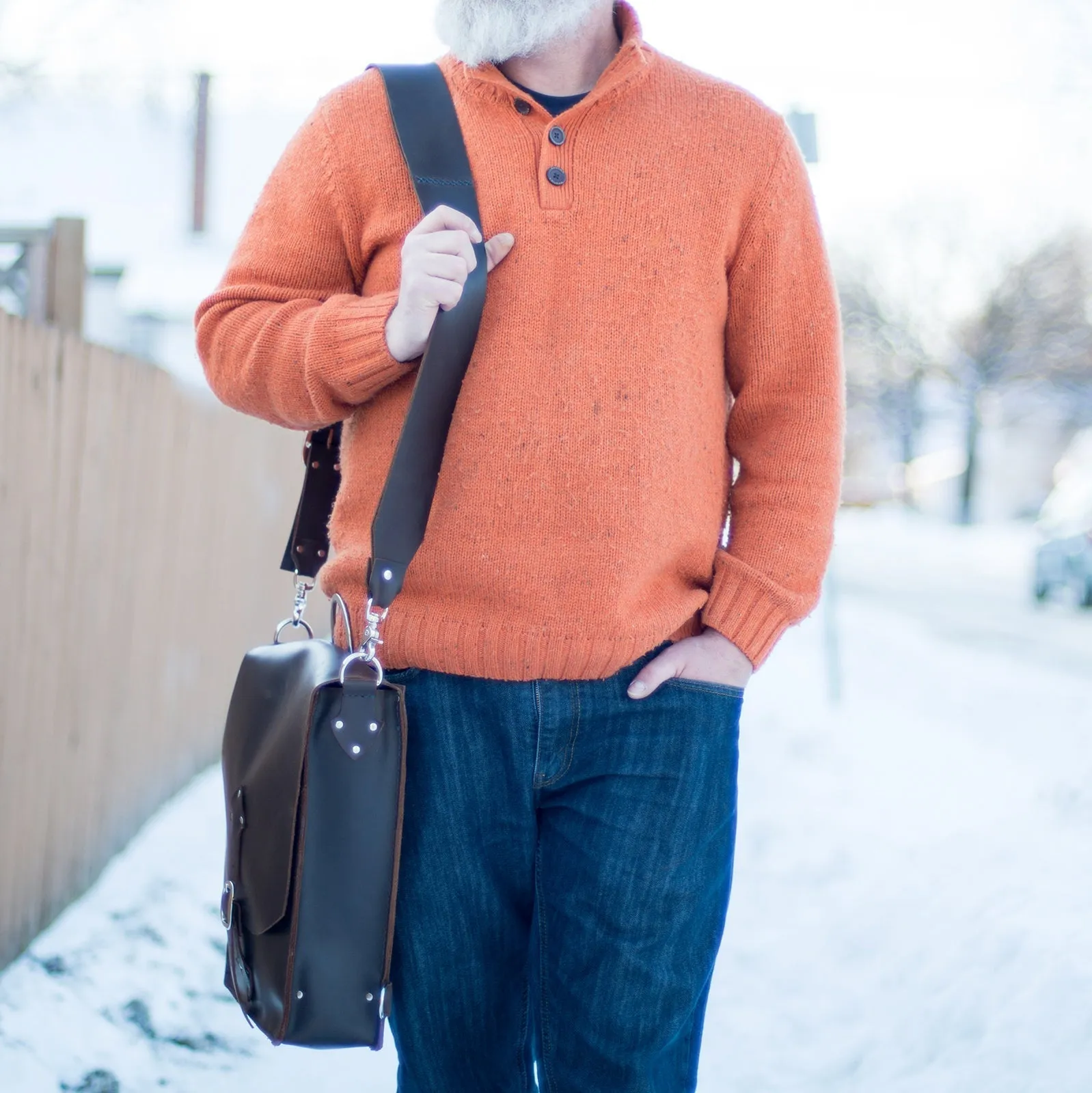 Signature Satchel sold by Earth + Hide product image thumbnail 5