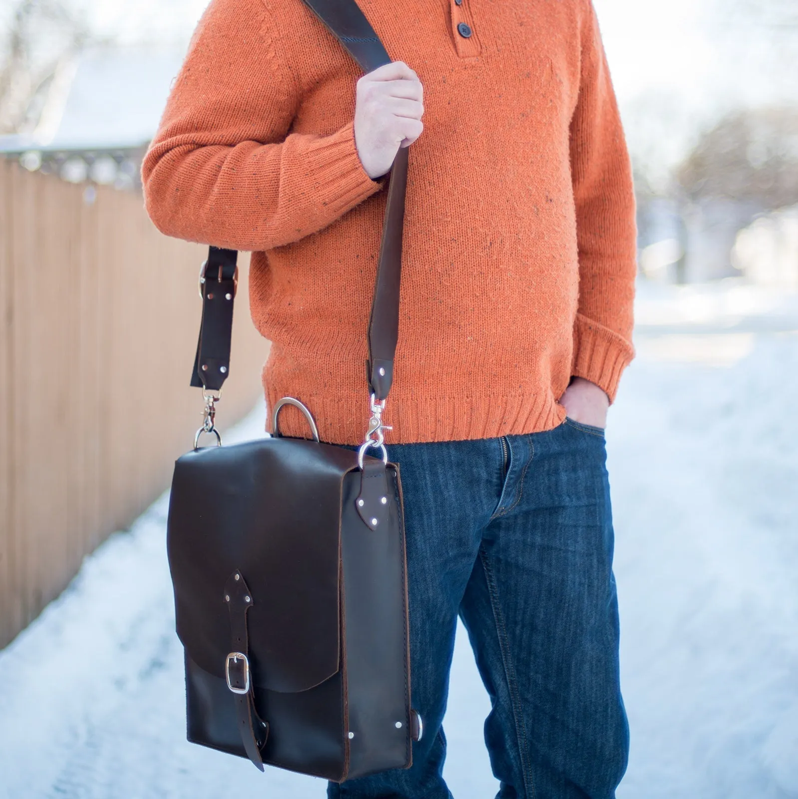 Signature Satchel sold by Earth + Hide product image thumbnail 2