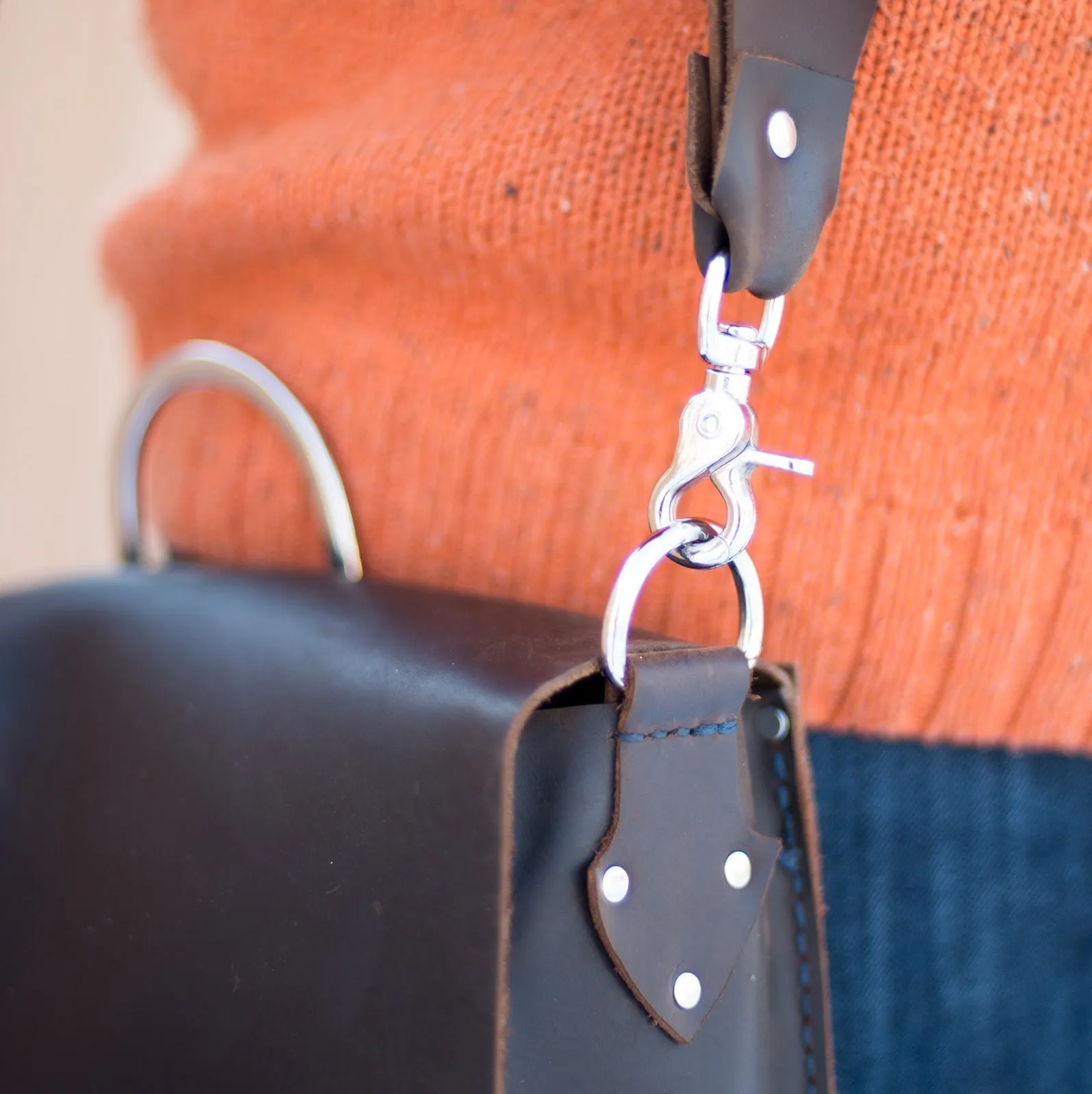 Signature Satchel sold by Earth + Hide product image thumbnail 3