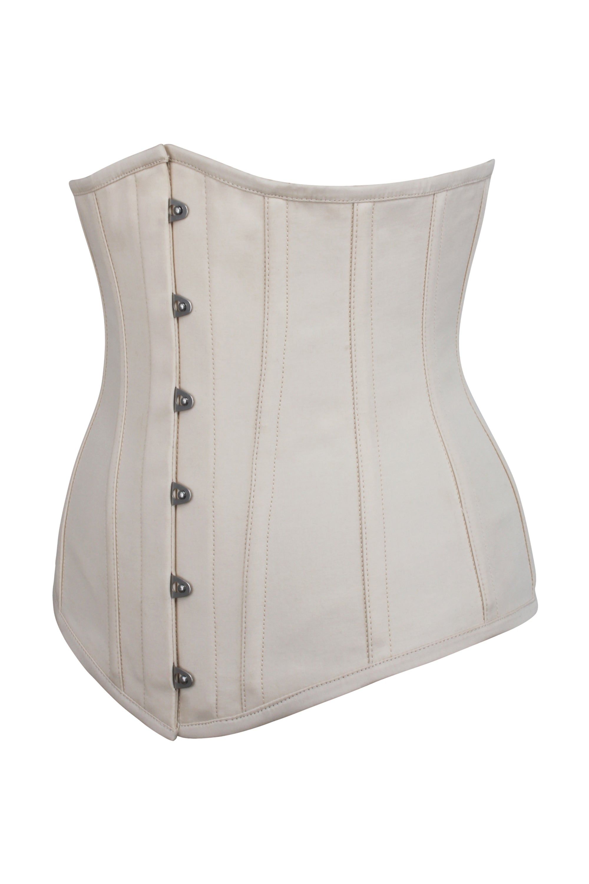 Champagne Cotton Longline Underbust sold by Corset Story product image thumbnail 3
