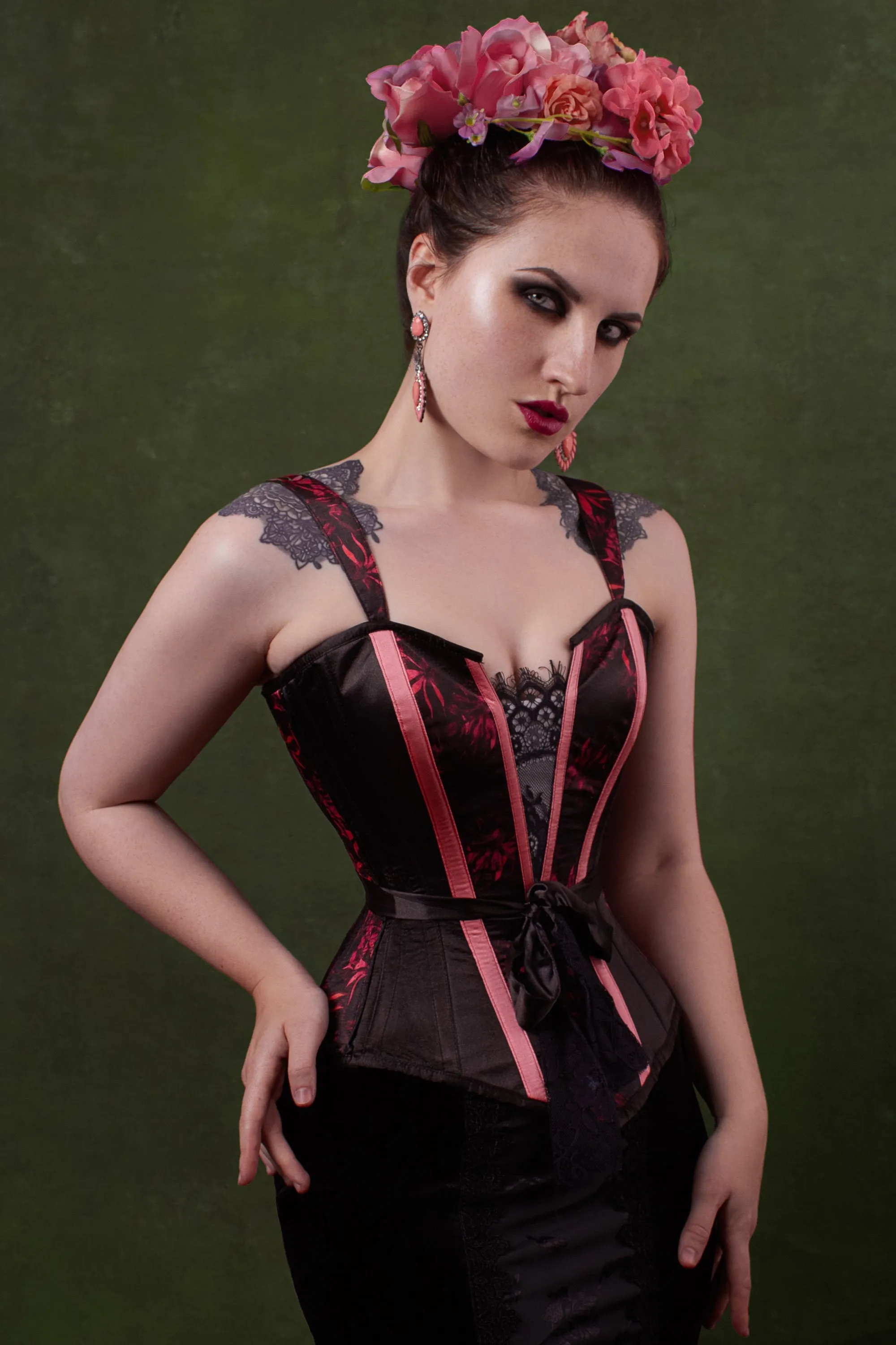 Corset Lingerie Top with Sash sold by Corset Story product image thumbnail 3