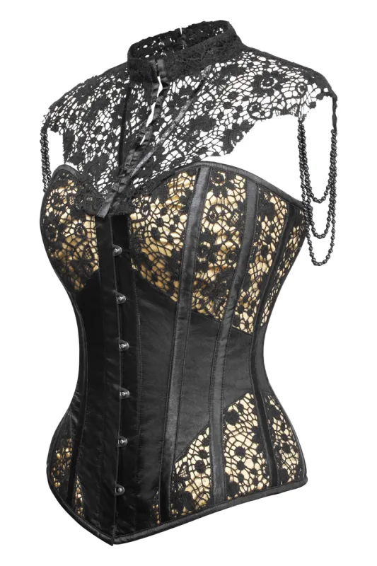 ReVamped Gothic Inspired Corset Top sold by Corset Story