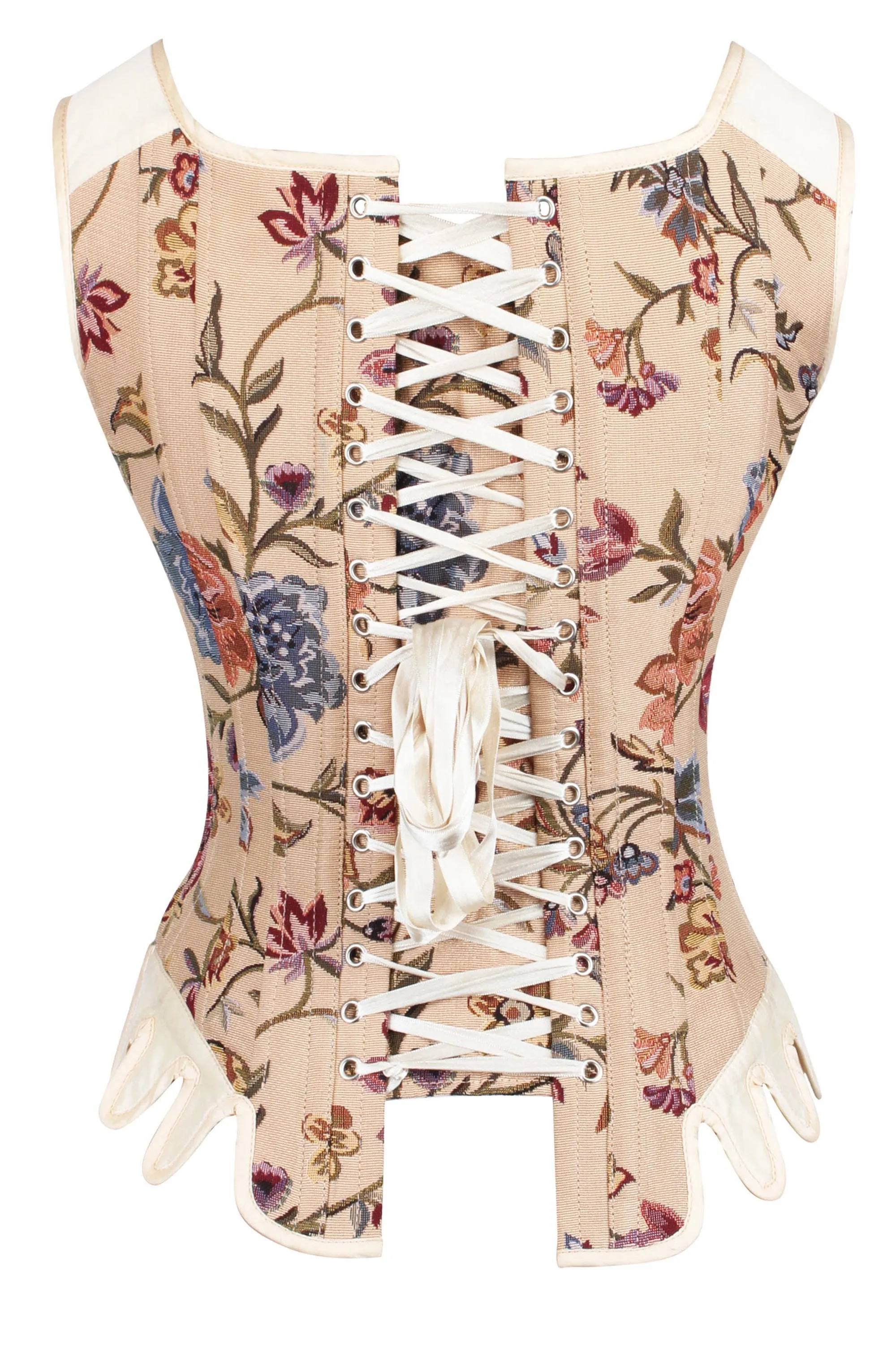Brocade Steel Boned Historically Inspired Corset sold by Corset Story product image thumbnail 4
