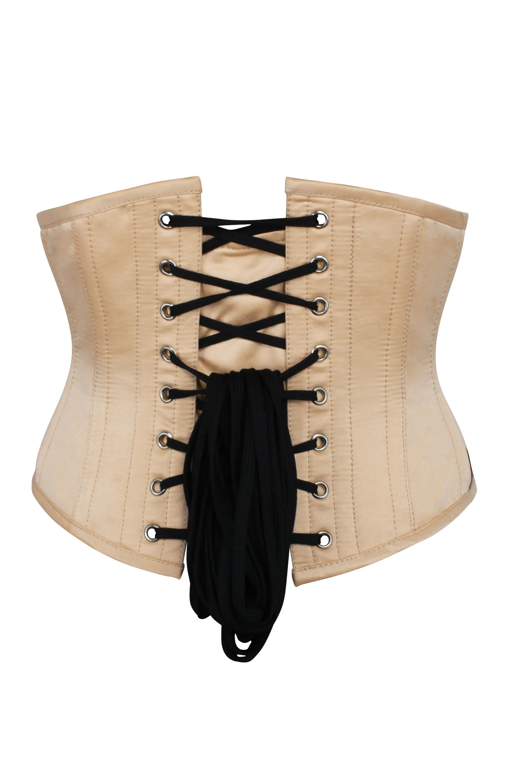 Beige Mesh Waspie Underbust sold by Corset Story product image thumbnail 2